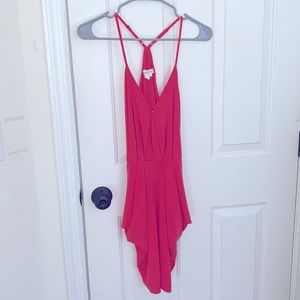 Bcbg red dress (with a pink tint)